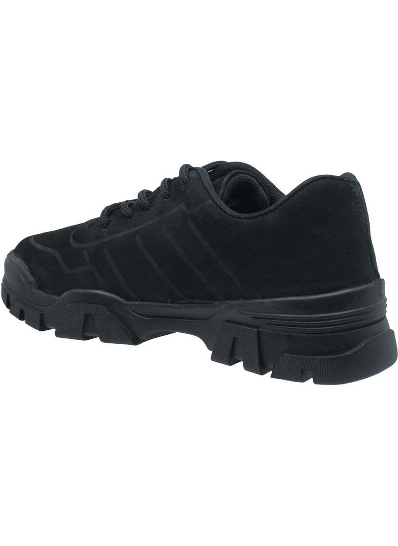 Lace-up Black Women's Shoes Z1340NS