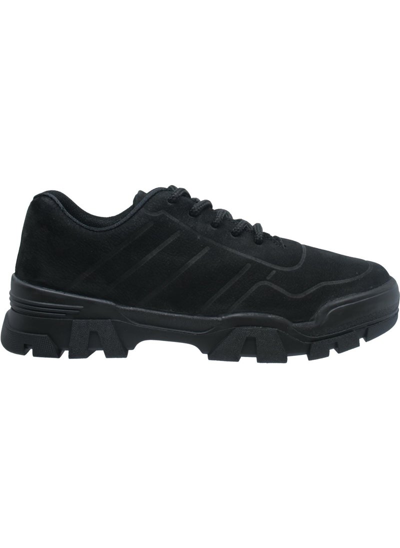 Lace-up Black Women's Shoes Z1340NS