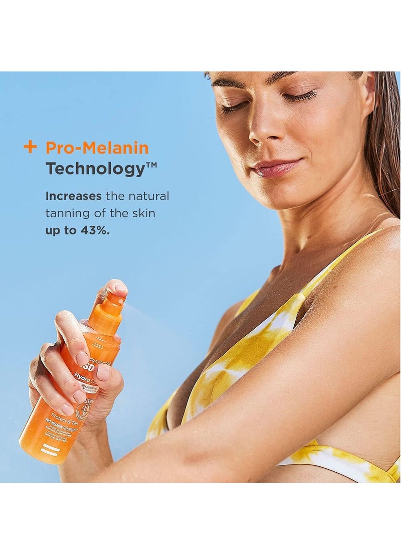 Fotoprotector Hydro Oil SPF 30 200ml biphasic sunscreen promotes skin tanning effect water resistant