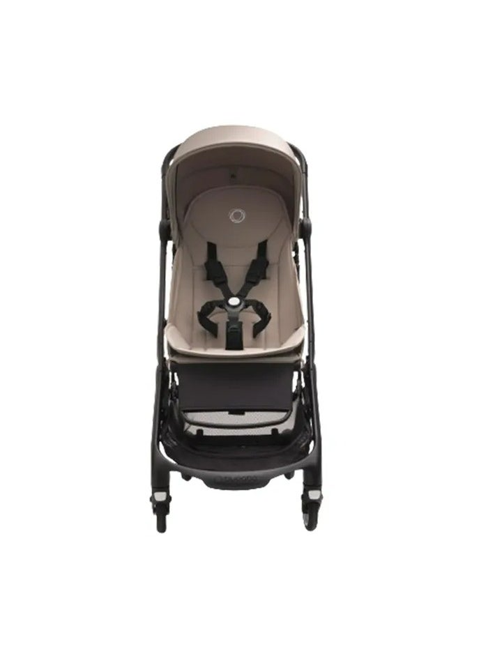 Butterfly Complete Stroller - Black/Desert Taupe