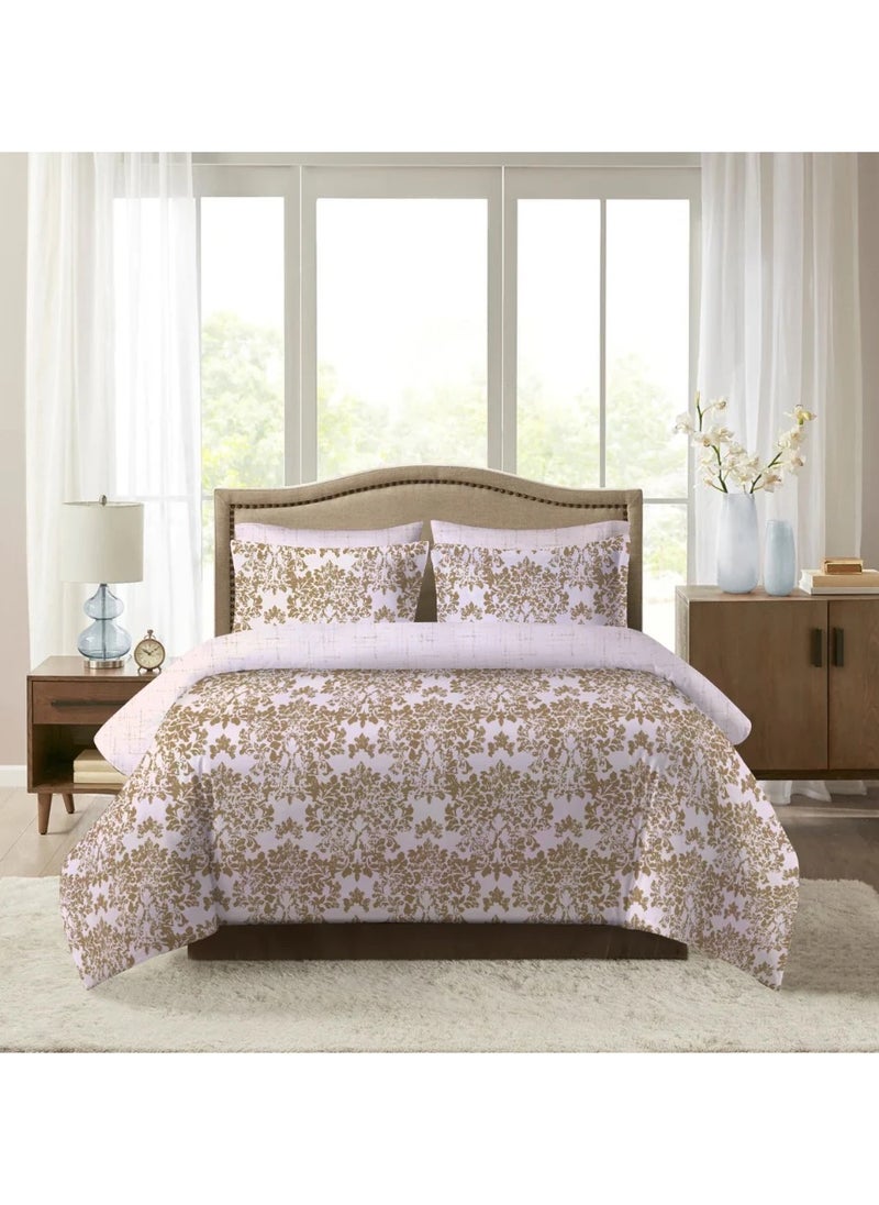 VARESSA NANS 100% COTTON PRINTED KING COMFORTER SET (5 pcs)