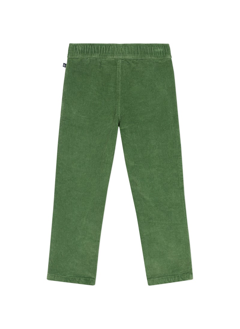 Boys' straight-fit corduroy trousers