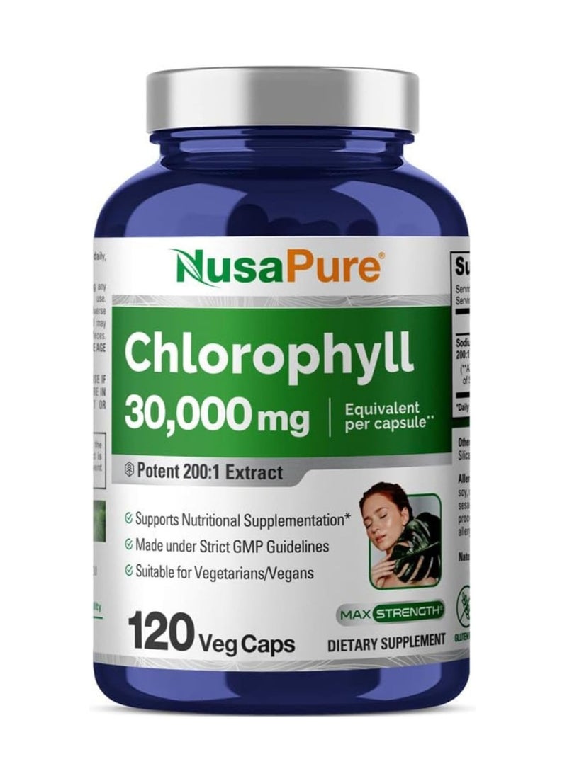 Chlorophyll 30,000 Mg 120 veg caps