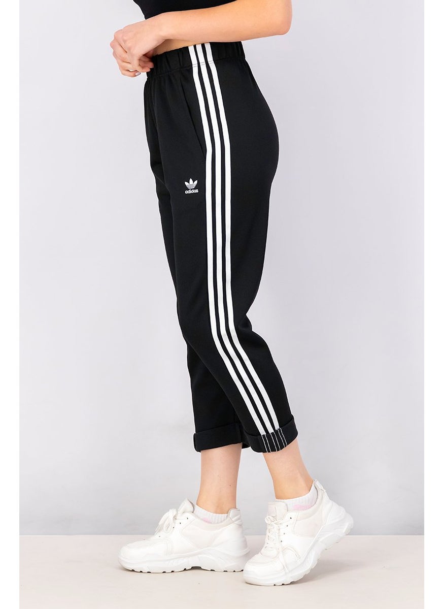 Women Regular Fit Track Pants, Black