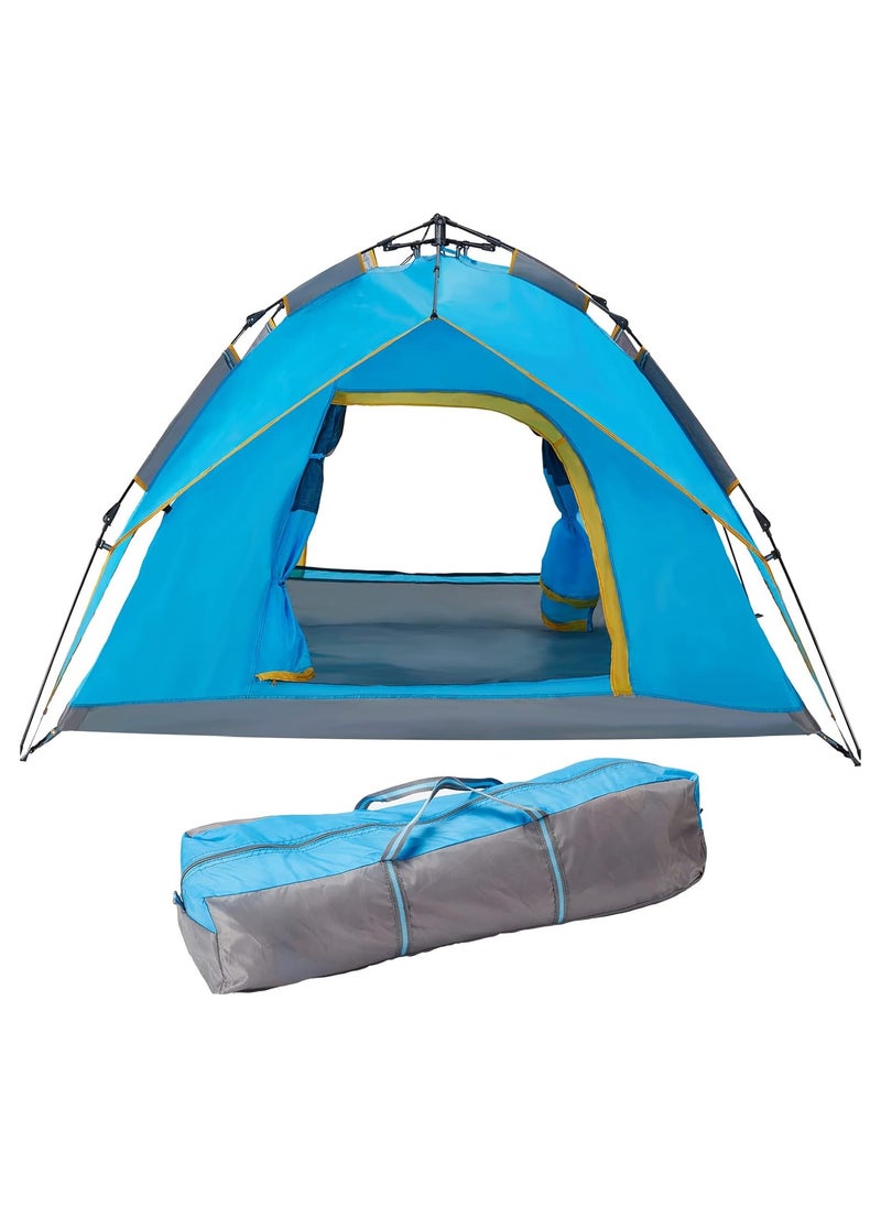 Easy Set-up Tents, Hand Set Up Camping Tent, Multifunctional and Detachable for use 4 Venting, Design Automatic Instant Tent Outdoor Waterproof (Multicolour)