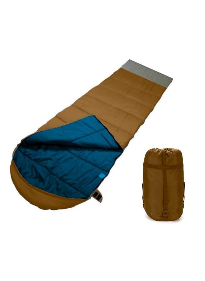 Outdoor Camping Sleeping Bag Hiking Training Lunch Break Duck Down Sleeping Bag Size: 200cm*80cm