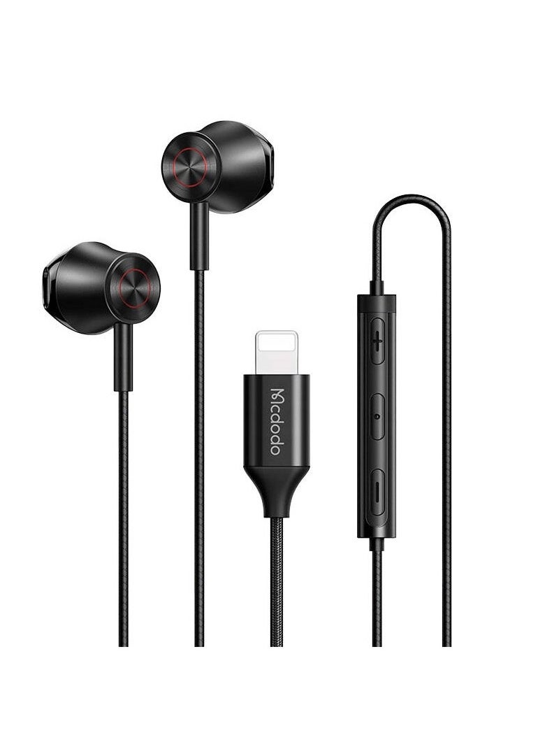 Wired earphones Mcdodo HP-4080 Lightning Black