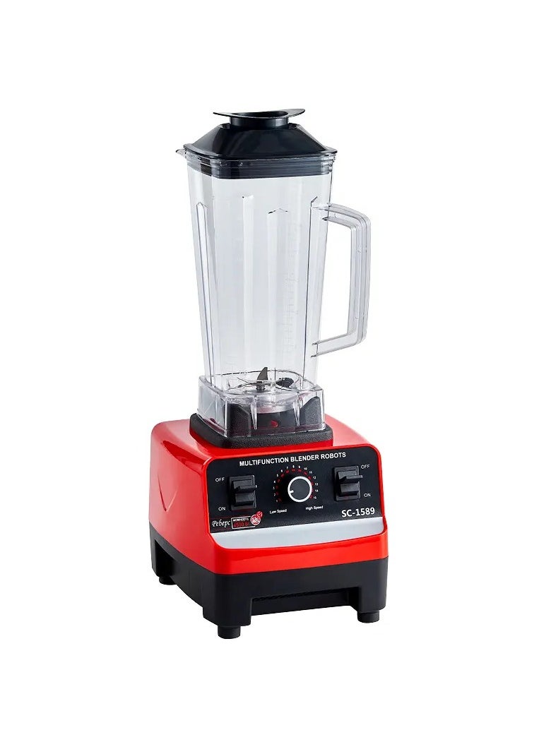 2000W BPA Free Heavy Duty Blender Mixer Electric High Speed Juicer Food Processor Ice Smoothies Crusher Blander