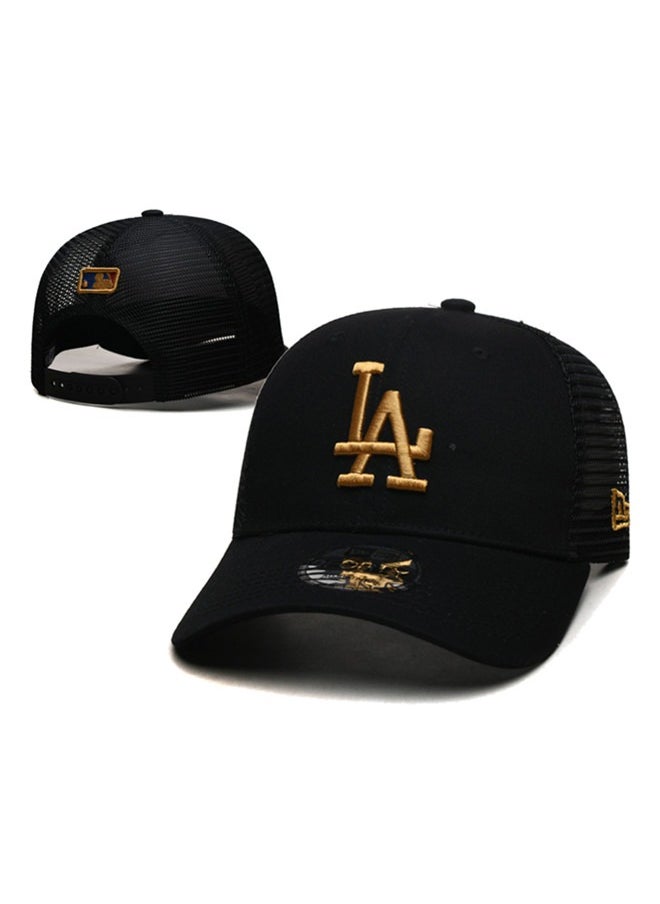 New Era Los Angeles Dodgers Sunshade Hat, Mesh Hat, Outdoor Men's and Women's Sports Duck Tongue Hat Black