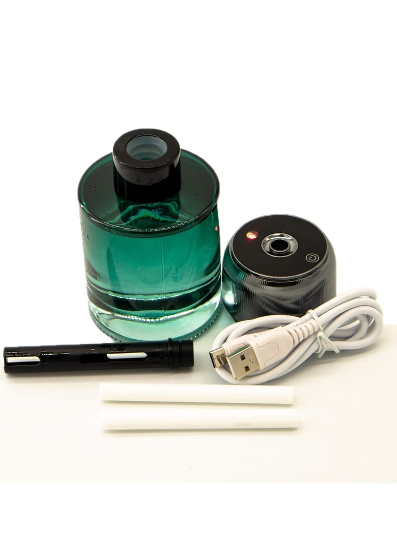 Rechargeable car perfume diffuser with long lasting perfume atomizer