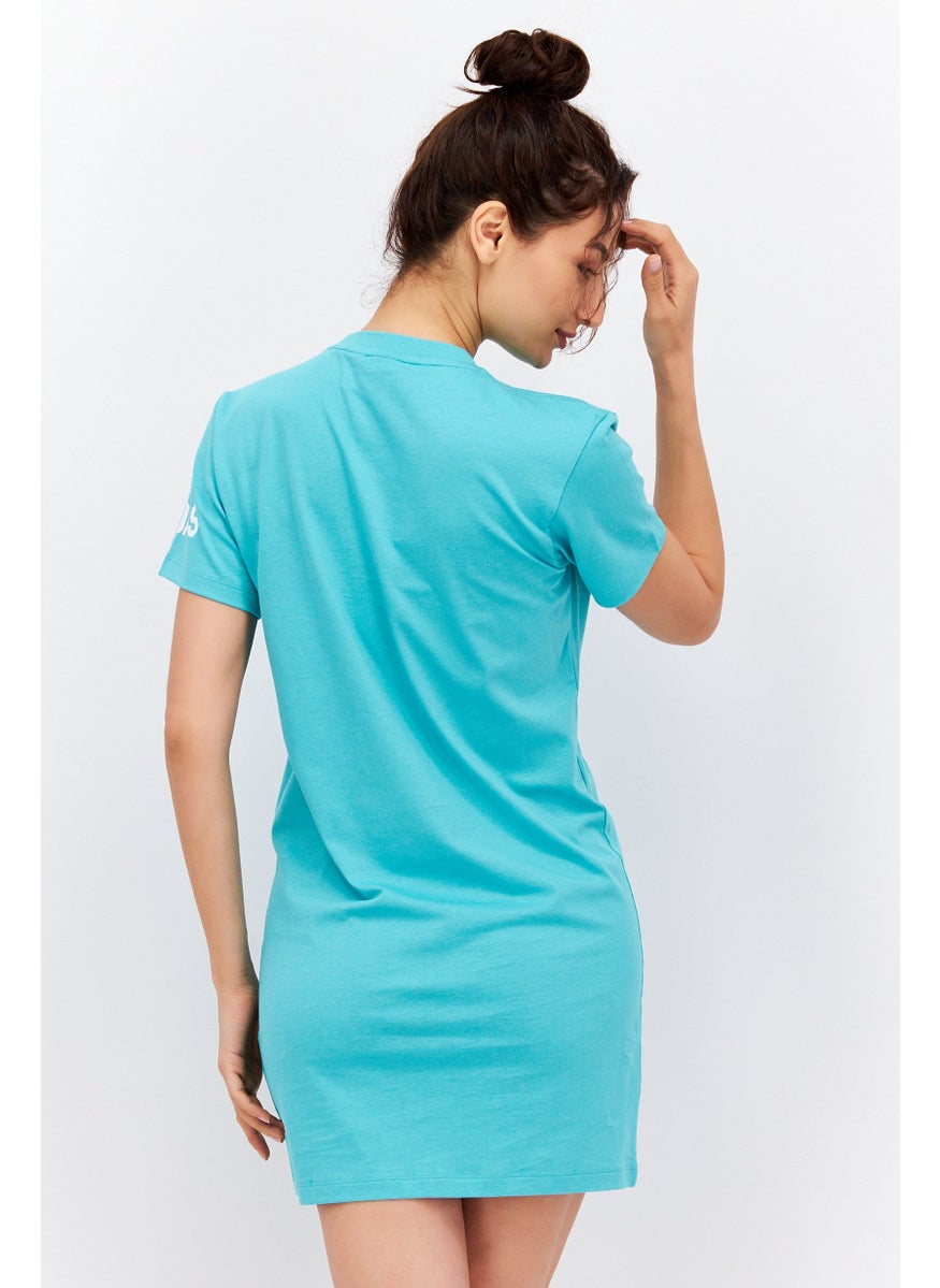 Women Sportswear Fit Outdoor Dress, Turquoise