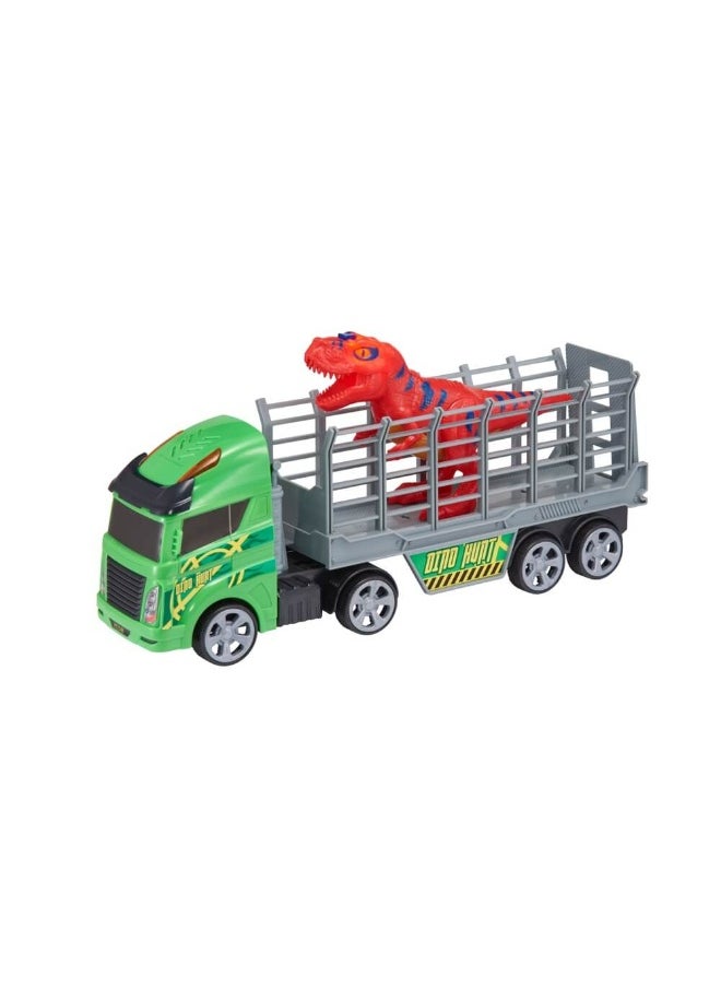 Speedyz Small Dino Hunt Transporter Truck with Lights & Sound