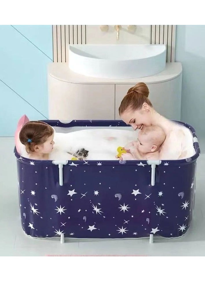 Foldable bathtub with thermal insulation Colour:Orange Type:High school, university bag