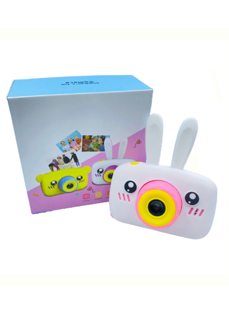 Kids Camera Cute Rabbit Bear Child Portable Mini Full HD Digital Video Camera Smart Digital Camera