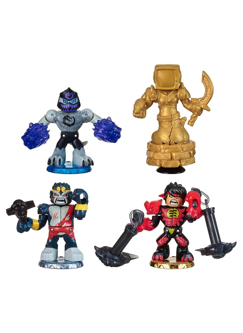 Bite Strike Starter Pack | Action Figures with Battle Arena, Accessories, and Bite Strike Action for Kids | Includes Warrior Figures for Ultimate Combat Fun