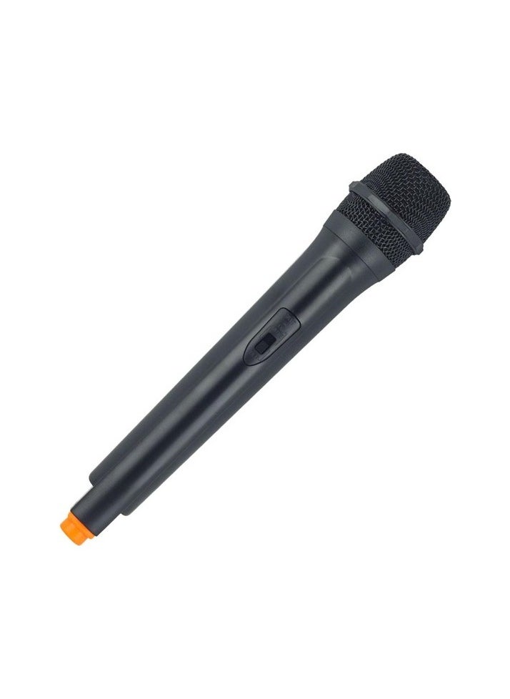 Black karaoke microphone