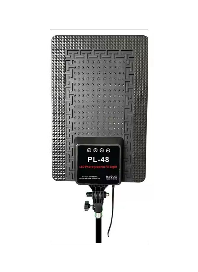 LED Professional Photography Fill Light / Studio Light with Remote PL-48