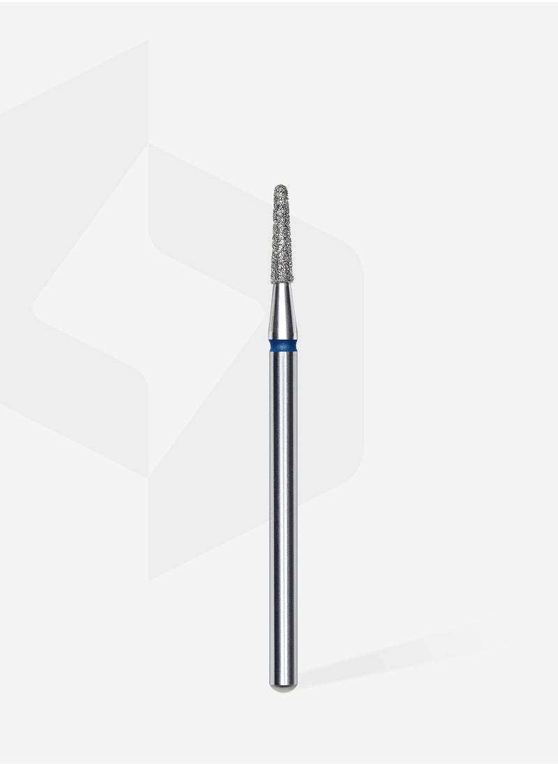 10 Pieces - Diamond Nail Drill Bit Frustum Blue EXPERT | Head Diameter 1.8 mm / working part 8 mm