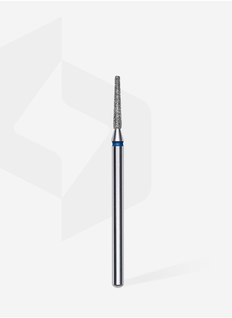 10 Pieces - Diamond Nail Drill Bit Frustum Blue EXPERT | Head Diameter 1.6 mm / working part 10 mm