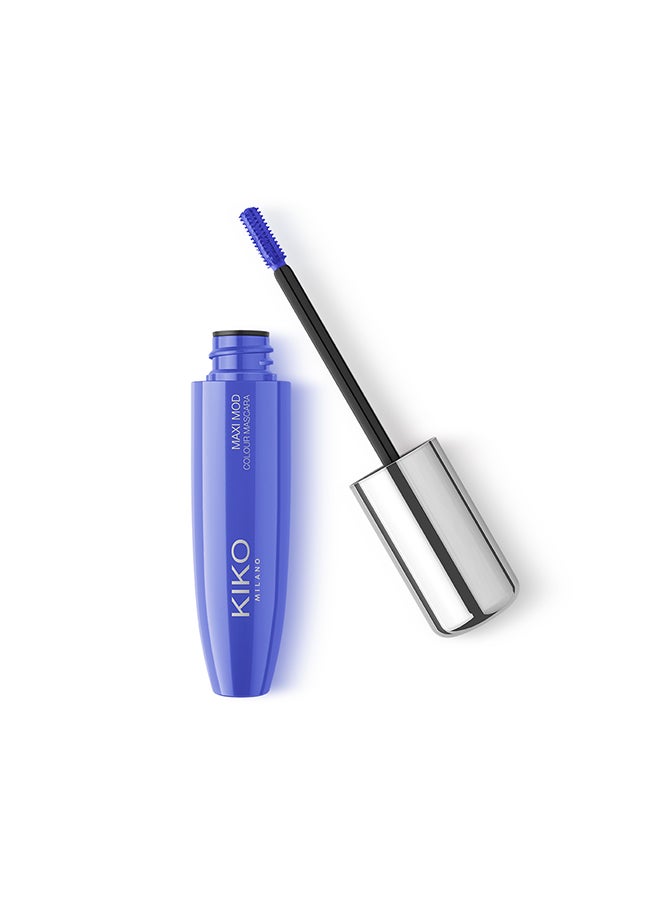 Maxi Mod Colors Mascara  01 Electric Blue