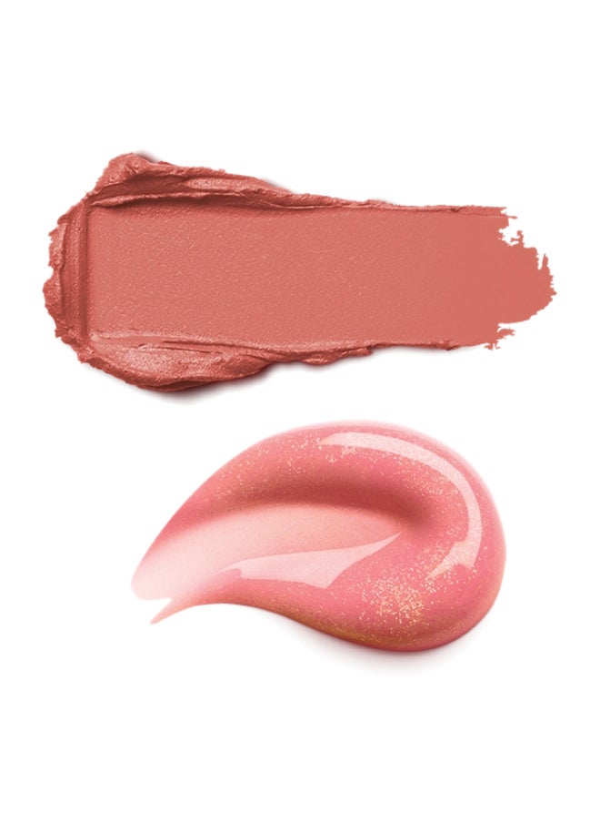 Holiday Wonderlights Festive Duo Lipstick And Gloss Joyful Jasper