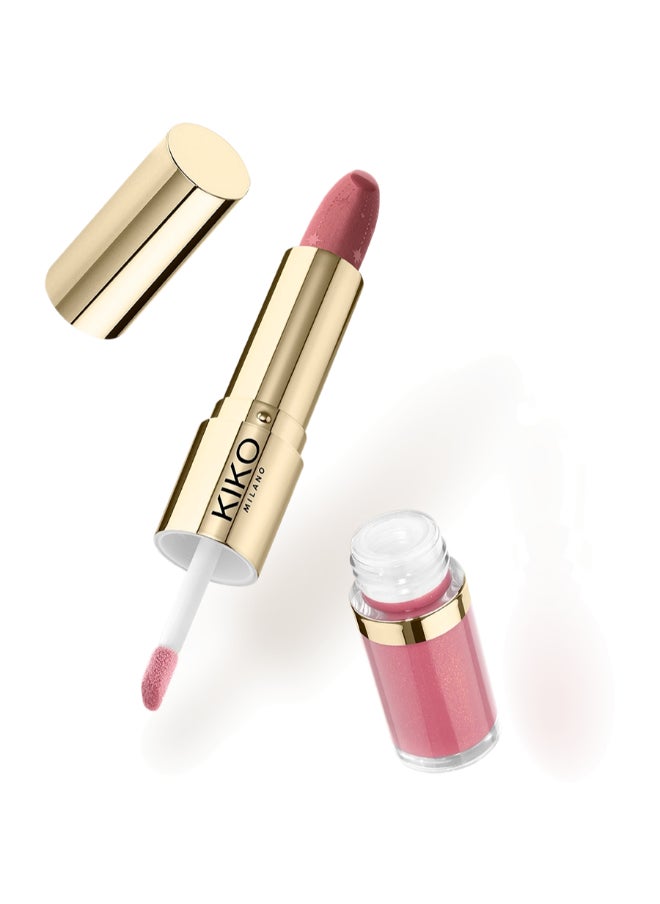 Holiday Wonderlights Festive Duo Lipstick And Gloss Merry Mauve