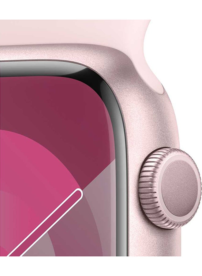 Renewed - Watch Series 9 GPS 41mm Pink Aluminium Case With Sport Band Pink