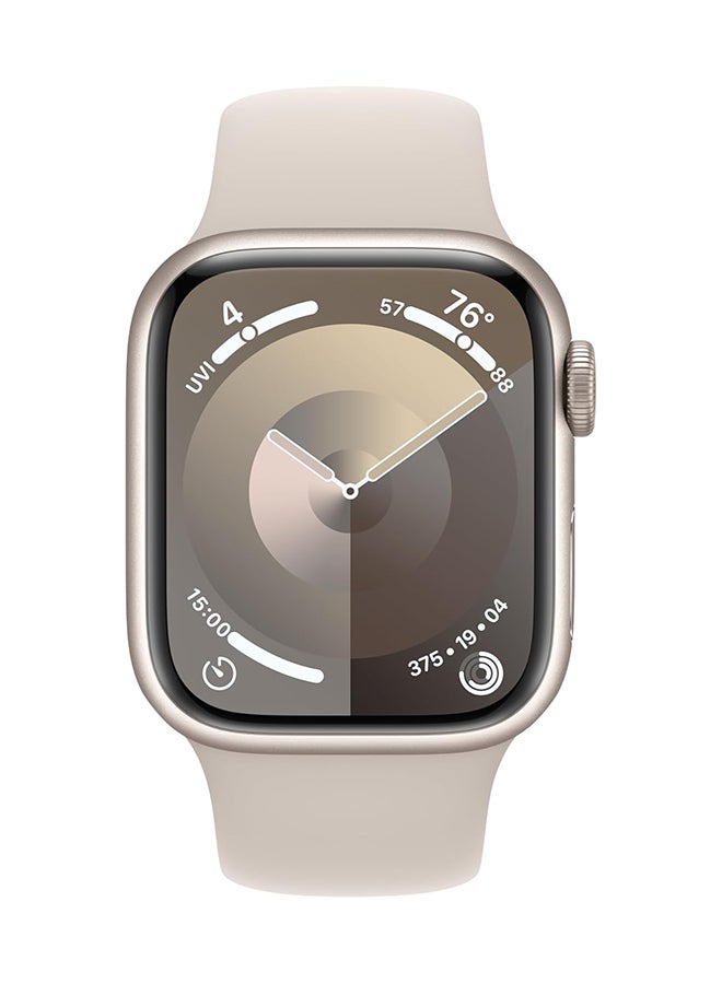 Renewed - Watch Series 9 GPS 41mm Aluminium Case With Sport Band Starlight