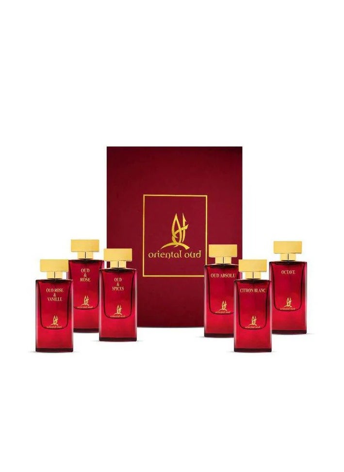 Oriental Oud Hardbox Edp 6*50Ml 6 Pcs Set