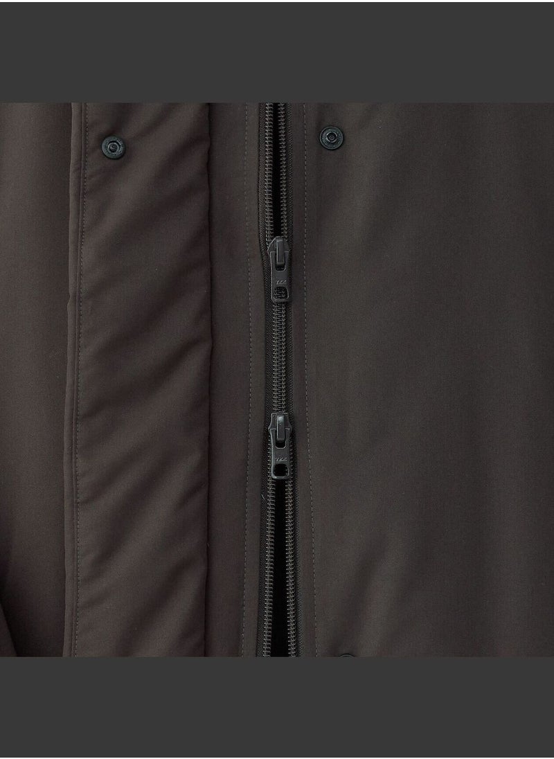 Water Repellent Down Long Coat