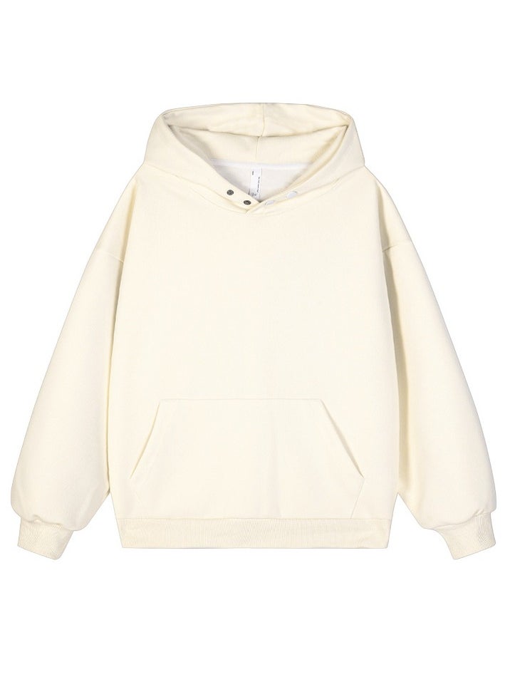 2024 Autumn New Hooded Solid Color Hoodie