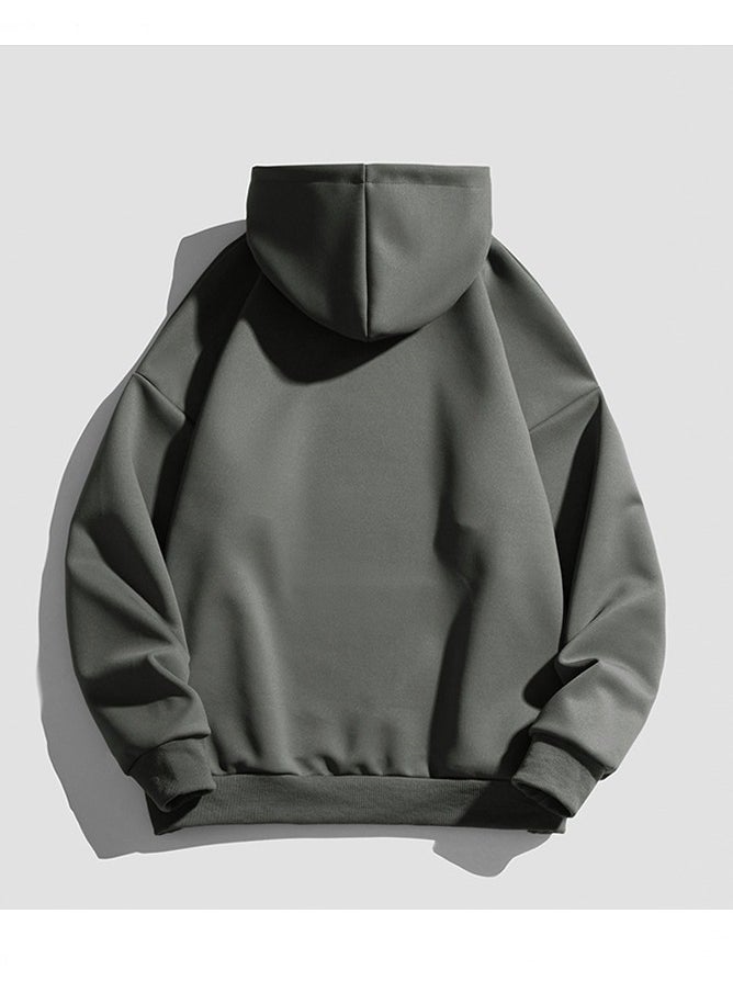 2024 Autumn New Hooded Solid Color Hoodie