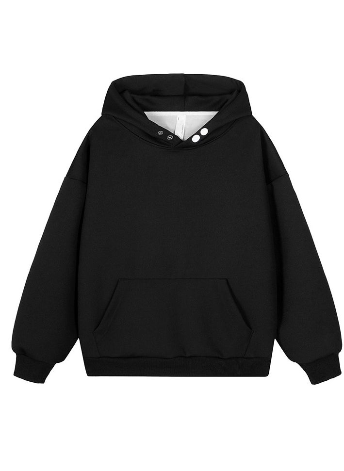 2024 Autumn New Hooded Solid Color Hoodie