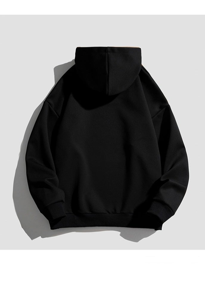 2024 Autumn New Hooded Solid Color Hoodie