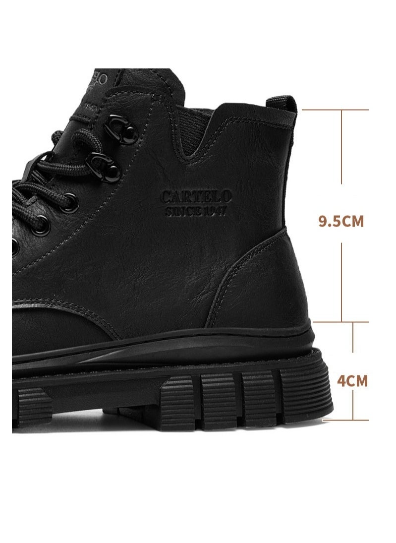 New CARTELO Fashion High Top Outdoor Work Boots