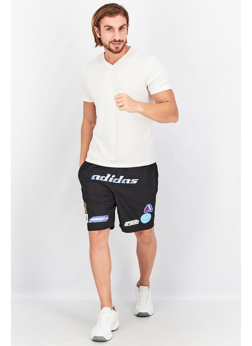 Men Sportswear Fit Running Short, Black