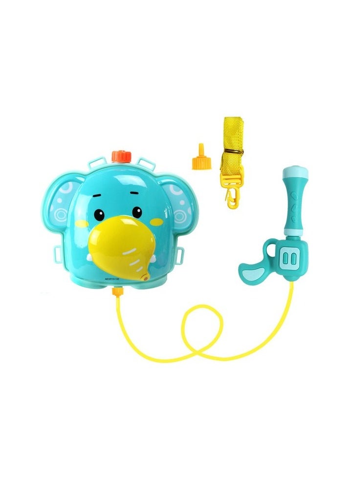 Beach Toy Beach Toy Children's Backpack Water Pistol Toy Pull-Out Beach Water Spray TA Colour:Green Colour:Burgundy