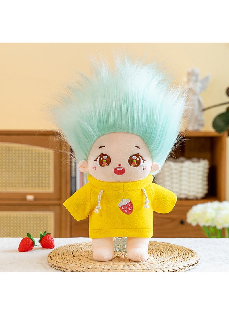 30 CM Cartoon Cute Hoodie Little Girl Plush Toy Soft Stuffed Doll For Girls And Boys All Ages Gift (Style E)