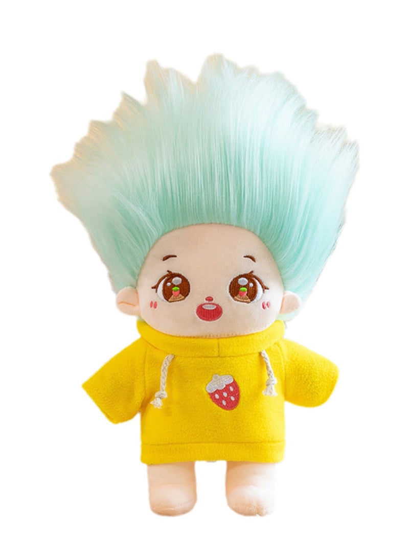 30 CM Cartoon Cute Hoodie Little Girl Plush Toy Soft Stuffed Doll For Girls And Boys All Ages Gift (Style E)