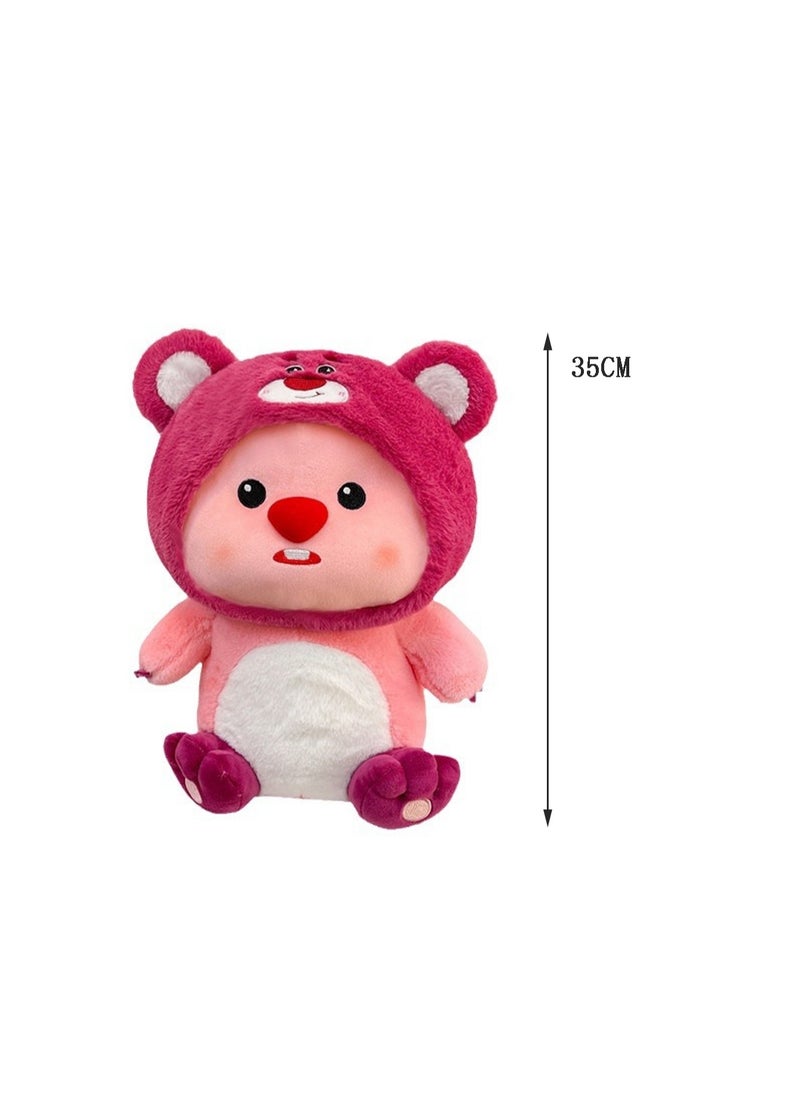 35 CM Cute Cartoon Animals Plush Toy Soft Stuffed Doll For Girls And Boys All Ages Gift