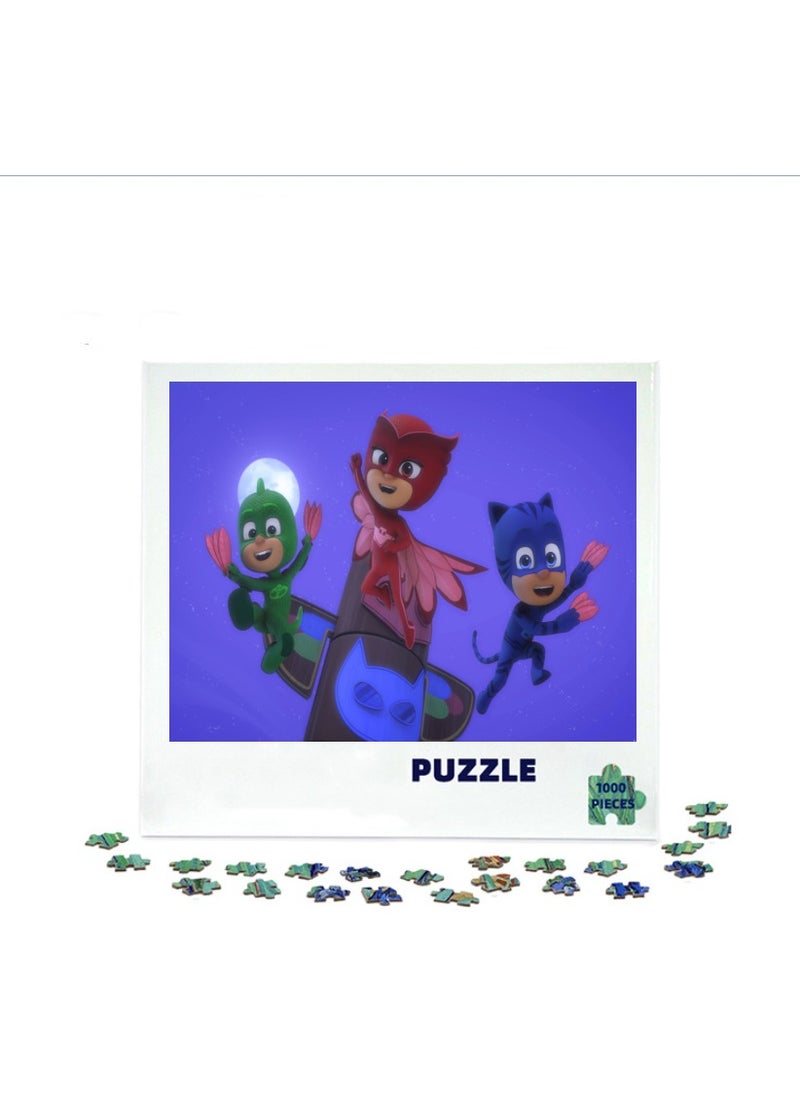 1000-Piece PJ Masks Anime Character Puzzle