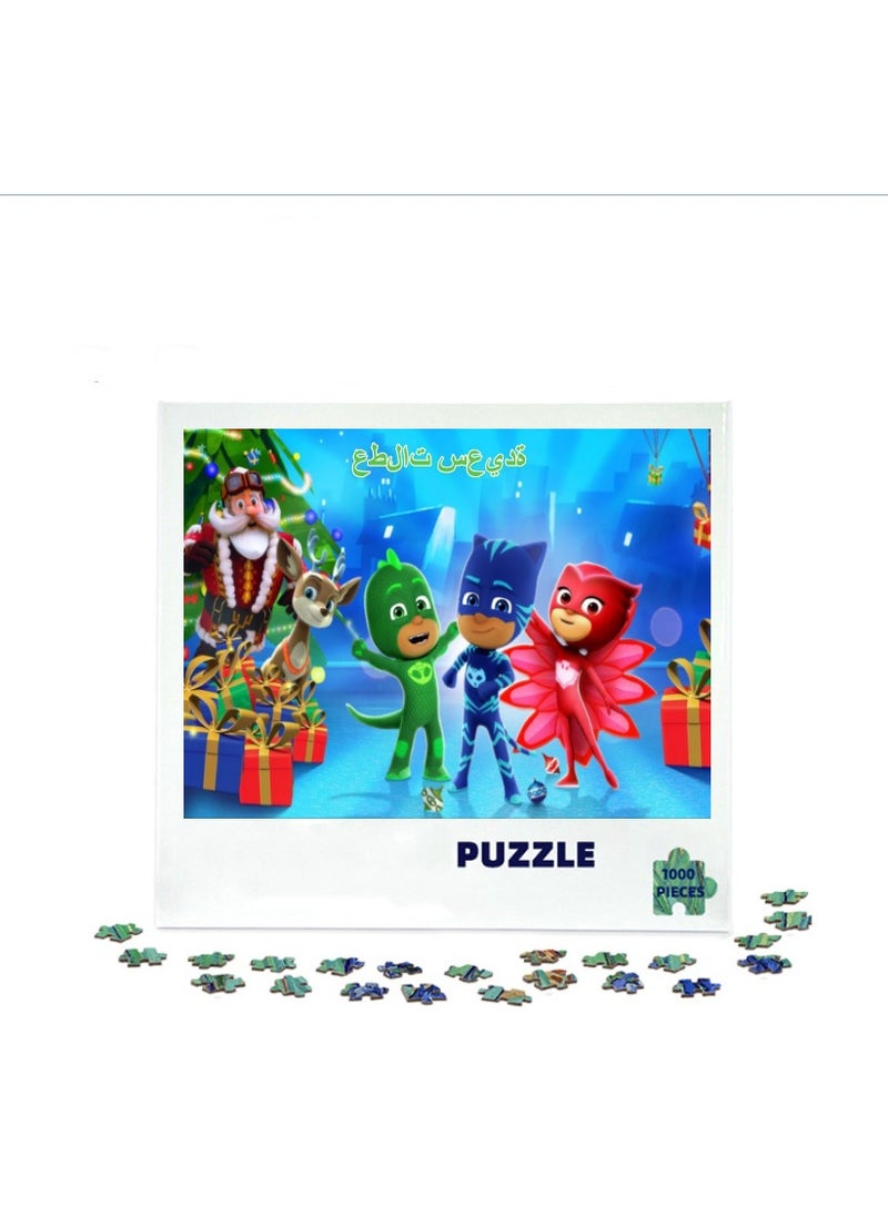 1000-Piece PJ Masks Animated Characters Puzzle