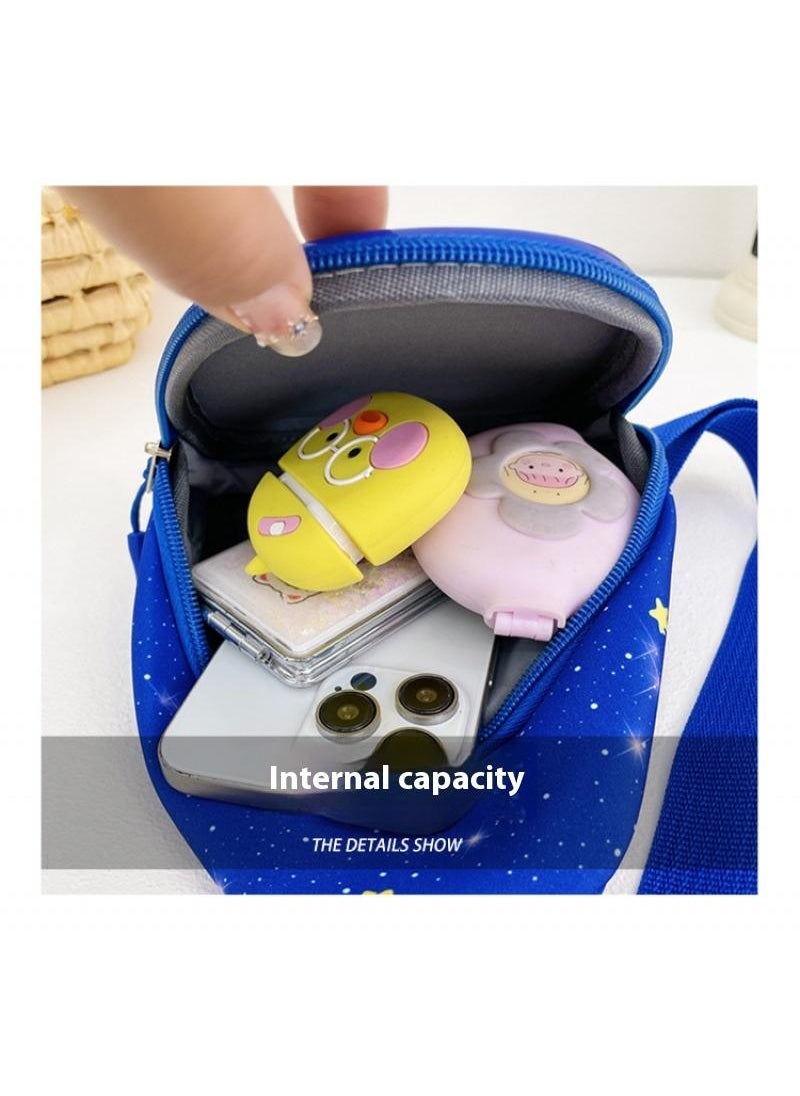 Children'S Bag Chest Bag For Kid Cartoon Casual Lightweight Little Backpack Fashionable Single Shoulder Crossbody Bag Coin Purse