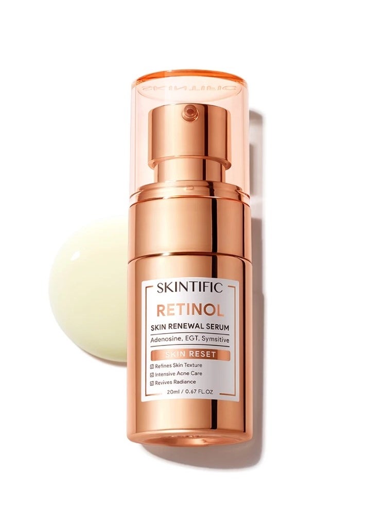 Retinol Skin Renewal Serum Face Brightening Firming Anti-Aging Serum Skincare Retinol Serum 20ml