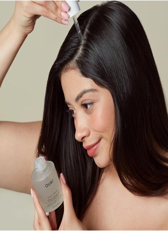 OUAI Scalp Serum for Thicker, Fuller Hair - Nourishing Treatment for Healthy Hair Growth - 60ml