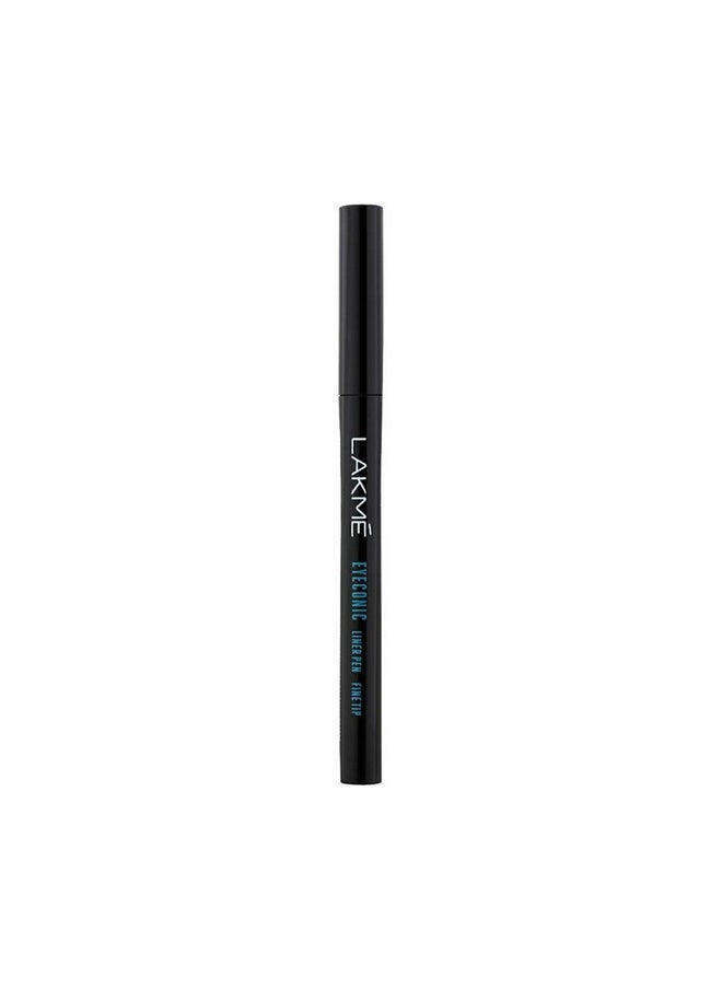 LAKMÉ Eyeconic Fine Tip Liner Pen, Black, 1ml