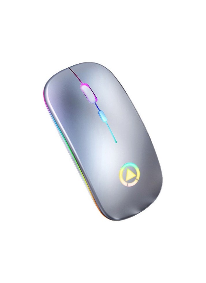 SW Future Silent Lighting Wireless Mouse A2 Colour:Gray Colour:Red