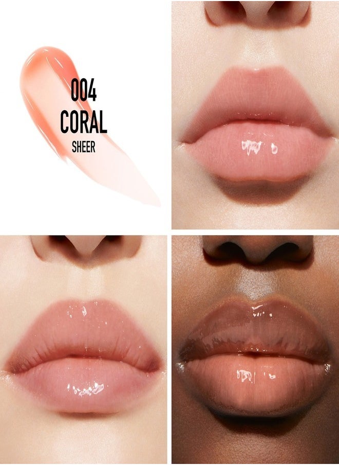 Dior Addict Lip Maximizer - Shade 004 Coral 6ml | Plumping Gloss with High Shine & Hydration