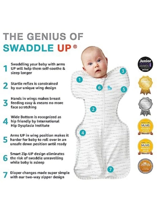 Love to Dream Swaddle, Baby Sleep Sack, Swaddle UP Self-Soothing Swaddles for Newborns, Improves Sleep, Snug Fit Helps Calm Startle Reflex, New Born Essentials for Baby