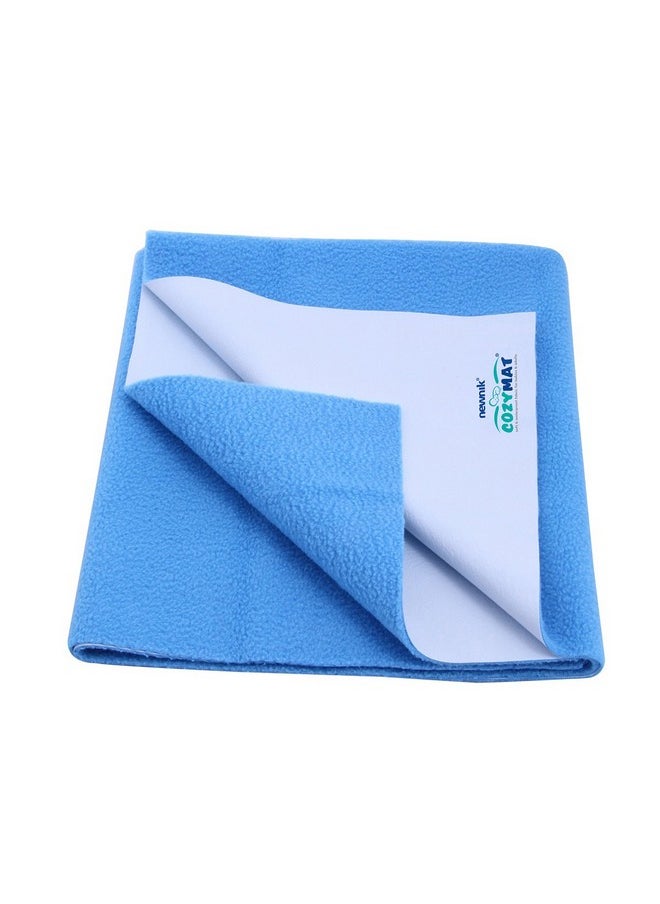 Newnik Waterproof, Breathable, Reusable Mat/Underpad/Absorbent Sheets/Mattress Protector (Size: 70cm x 100cm) Firoza, Medium